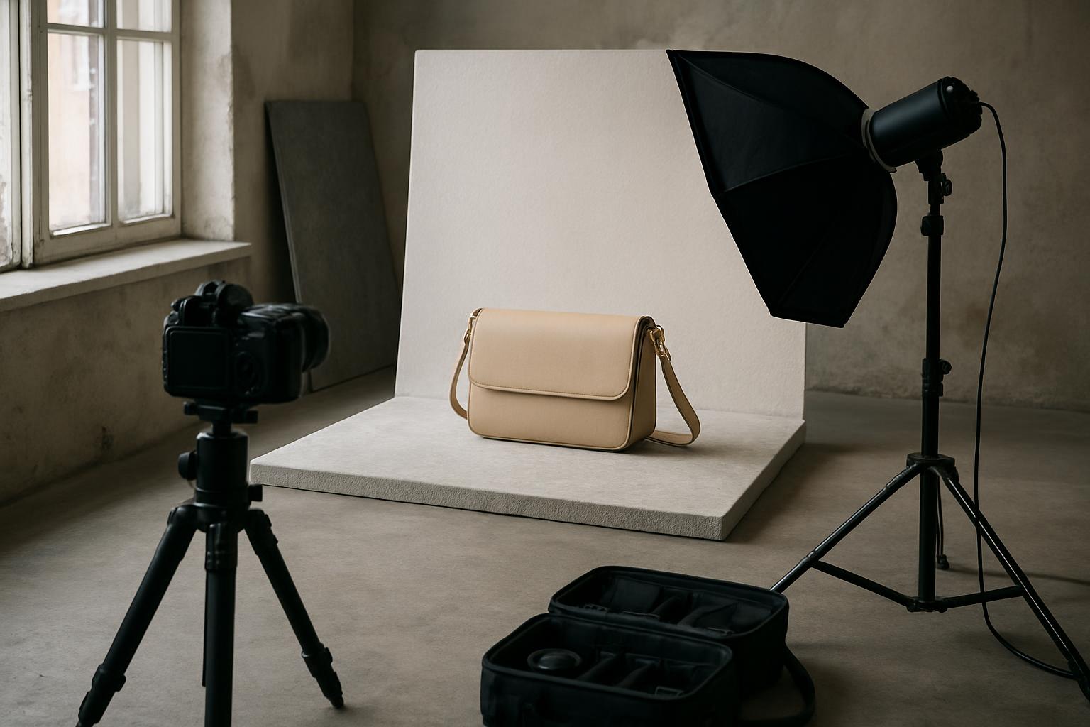 Techniczne aspekty fotografii produktowej dla e-commerce na różnych typach materiałów powierzchniowych